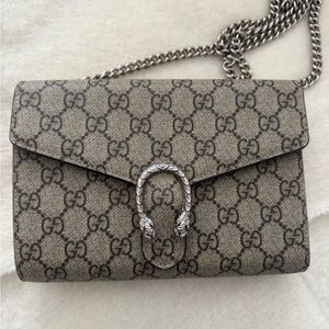 Gucci Beige and Black Women's Bag